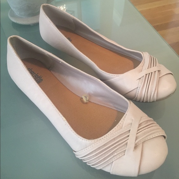 Charlotte Russe Blush colored ballerina flats.GUC - Picture 5 of 8